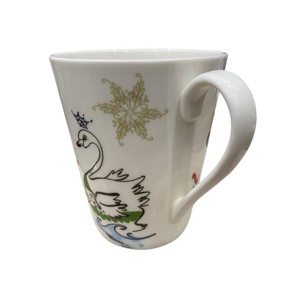 ONE Lenox Porcelain Mug - “12 Days of Christmas” (Days 7, 8, 9) Replacement Cup - Picture 8 of 12